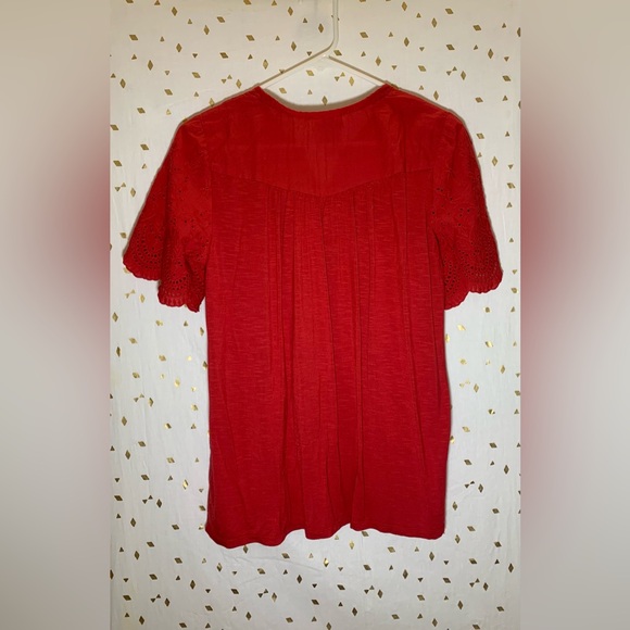 Knox Rose red blouse - size medium - Picture 3 of 6
